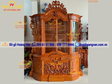 Mẫu tủ rượu đục trạm tinh xảo  TR102