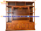 Mẫu tủ rượu gỗ tự nhiên đẹp  TR103