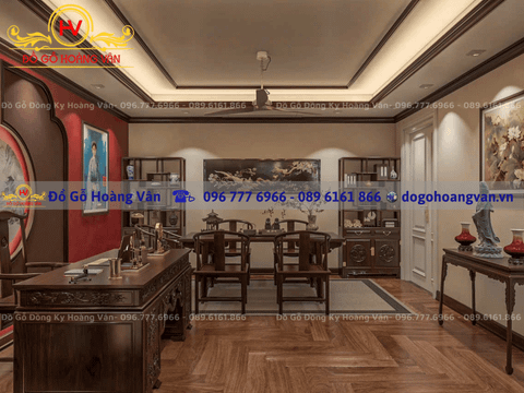 Nơi Thiết kế thi công phòng làm việc uy tín  BGĐ87