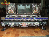 Mẫu Sập Gụ Tủ chè khảm trai SG23
