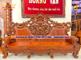 Bộ Ghế Hoàng Gia Tân Cổ Điển Nguyên Khối dầy 10cm BG174