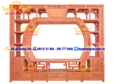 Thiết Kế Tủ rượu tủ bày đồ gỗ tự nhiên theo yêu cầu    TR84