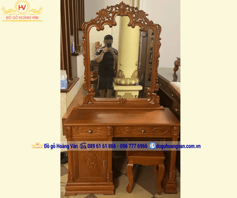 Mẫu bàn trang điểm nhỏ xinh BTĐ92