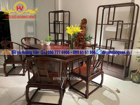 Bộ ghế uống trà gỗ tự nhiên loại tốt nhất BGT30