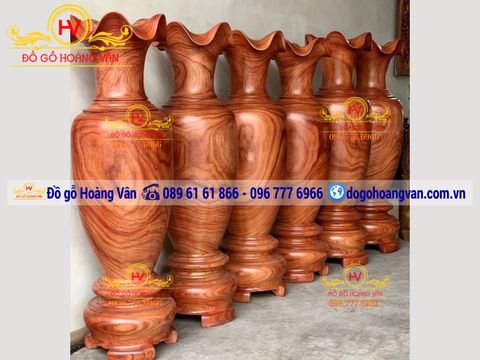 Lọ Lộc Bình Gỗ tự nhiên cao cấp  LB31