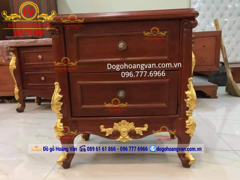 Táp đờ- luy tân cổ điển đục trạm đơn giản gỗ hương , gõ  T55