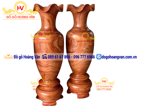 Lọ Lộc Bình Gỗ tự nhiên cao cấp  LB32