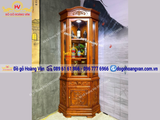 TỦ RƯỢU GÓC GỖ HƯƠNG ĐÁ   TG49