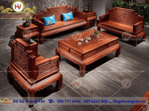 Bộ ghế phòng khách gỗ tự nhiên  BG210