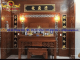 thiết kế phòng thờ gỗ tự nhiên  - PT62