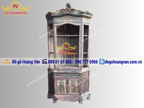 TỦ RƯỢU GÓC GỖ MUN CAO CẤP TG51