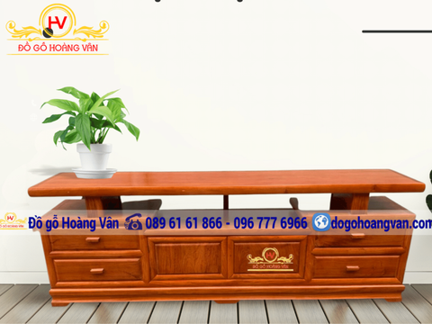 Mẫu kệ tivi  Trơn đẹp | Đồ Gỗ HOÀNG VÂN K93