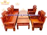 Mẫu bộ ghế  như ý voi gỗ hương  BG174