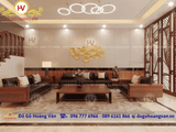 Sofa gỗ tự nhiên tại Đồng Kỵ – Địa chỉ uy tín, chất lượng đảm bảo HĐ27
