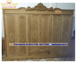 Mẫu Tủ áo 3 buồng 6 cánh Đẹp TA87