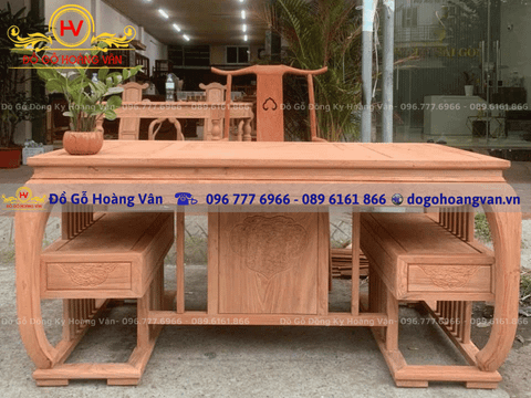 Bàn Làm Việc gỗ hương cao cấp   BGĐ88