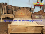 Giường ngủ gỗ tự nhiên đẹp  GN149