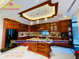Đồ Gỗ Hoàng Vân thiết kế tủ bếp theo yêu cầu  TB53