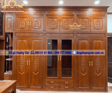 Mẫu tủ quần áo cánh kính đẹp mắt TA132