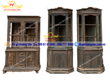 TỦ GÓC, TỦ BÀY ĐỒ  GỖ MUN CAO CẤP   TG28