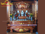 THIẾT KẾ SẬP THỜ PHÒNG THỜ ĐỒ GỖ ĐỒNG KỴ  -ST168