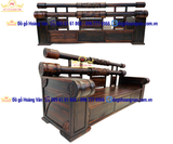 Bộ ghế tời pháo gỗ mun LÀO, bộ ghế gỗ mun hiện đại BG169