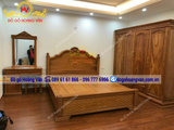 Giường ngủ gỗ đẹp chất lượng GN155