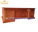 Mẫu Bàn Làm Việc Trống Đồng đẹp 2023 BGĐ36