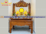 Ban thờ gỗ tự nhiên cao cấp -BT179