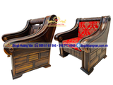 Bộ ghế tời Thượng Hải gỗ mun LÀO, bộ ghế gỗ mun hiện đại BG170