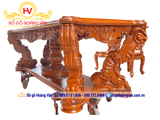 Mẫu bàn ăn tân cổ điển hoành tráng - BA69