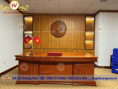 àn làm việc giám đốc gỗ hương BGĐ91