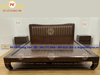 Giường ngủ hiện đại làm theo kích thước phòng GN169