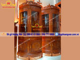MẪU TỦ GÓC PHÒNG KHÁCH GỖ TỰ NHIÊN ĐẸP TG30
