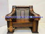 Bộ ghế tời Thượng Hải gỗ mun LÀO, bộ ghế gỗ mun hiện đại BG170