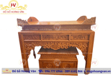 Bàn thờ đứng gỗ gõ , hương  sang trọng -BT165
