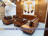 Tư vấn mua sofa gỗ màu  óc chó Đồng Kỵ cho khách toàn quốc  HĐ37