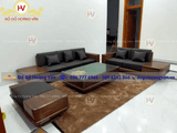 Đặt làm sofa gỗ tự nhiên theo yêu cầu  HĐ39
