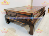 Mẫu bàn ghế gỗ mun hoa đẹp, bộ sofa vịt BG171