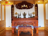 Mẫu ban thờ đẹp nhất gỗ hương  -  BT84
