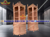 TỦ RƯỢU GÓC GỖ HƯƠNG ĐÁ ĐẸP TG31