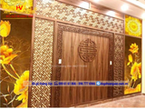 Vách Phòng thờ CNC Đẹp  - PT52