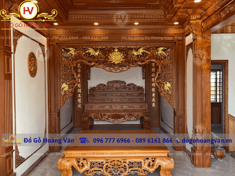 Xu hướng bàn thờ đẹp năm 2025 - PT83