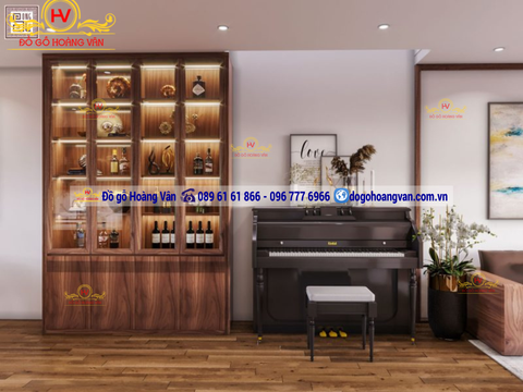 Tủ bày đồ Đồng Kỵ Bắc Ninh  - TR125