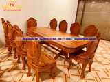 50+ Bộ Bàn Ghế Ăn Gỗ Tự Nhiên Cao Cấp Đẹp Nhất Năm 2025- BA90