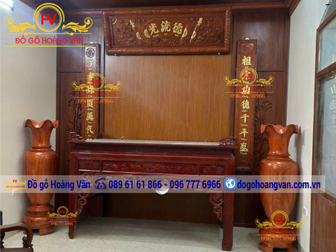 Đôi Lọ Lộc Bình Gỗ  kích thước 1m60 đẹp LB09