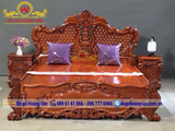 MẪU GIƯỜNG GỖ HƯƠNG , GÕ ĐẸP GN118