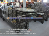 Bộ ghế trường kỷ, tràng kỷ gỗ hương , gụ  đẹp TK09