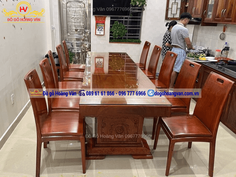 50+ Bộ Bàn Ghế Ăn Gỗ Tự Nhiên Cao Cấp Đẹp Nhất Năm 2025 - BA93