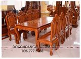 Bộ Bàn Ghế Ăn Có 1 - ko – 2 Đẹp Đẳng Cấp 8 Ghế BA33